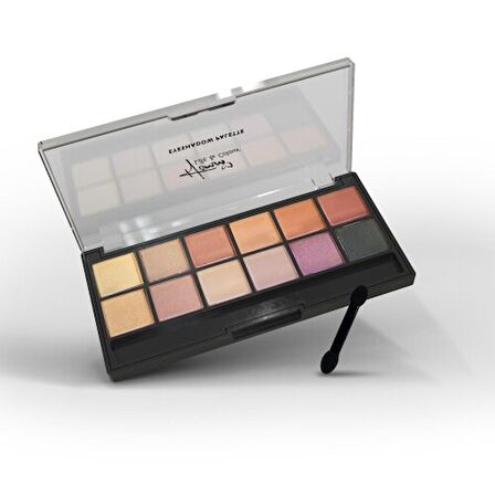 Homm Life & Colour Eyeshadow Palette Pink Sand 12li Far Paleti