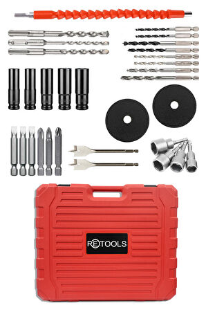 RETOOLS 4 LÜ SET KIRMIZI HK SINIRLI SAYIDA!