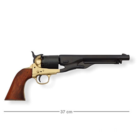 Denix Dekoratif Replika Amerikan İç Savaşı Ordu Tabancası, USA 1860