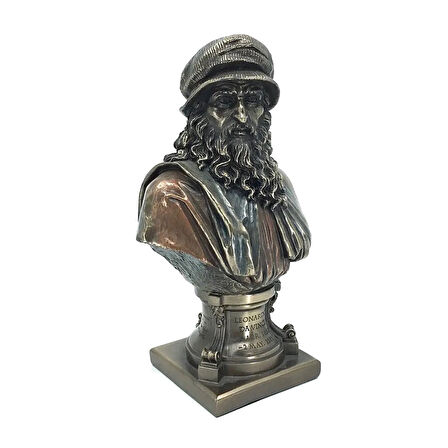 Dekoratif Leonardo Da Vinci Büst