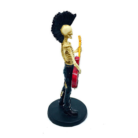 Wise İskelet Serisi / Gitar Çalan Punker İskelet