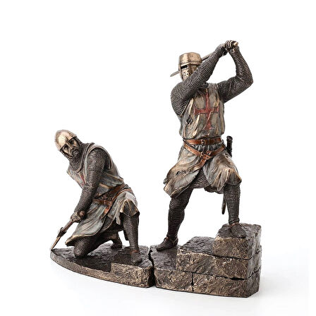 Tapınak Şövalyeleri İkili Set Biblo