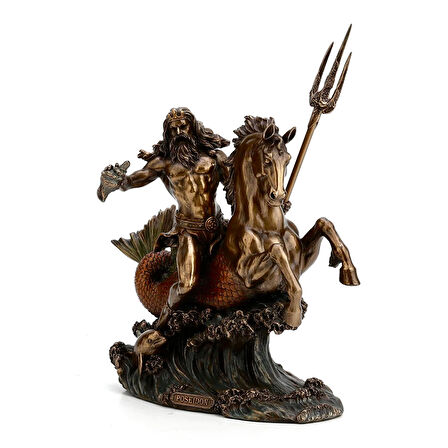 Yunan Mitolojisi Denizlerin Efendisi Poseidon Biblo