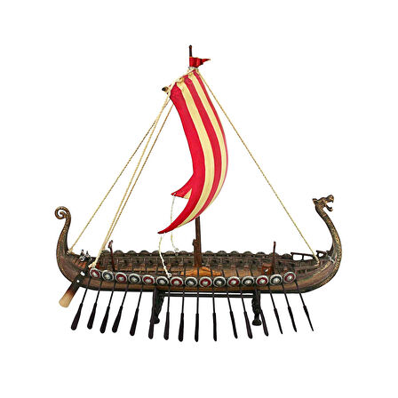 Ejderha Başlı Viking Gemi Biblosu