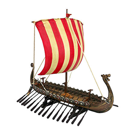 Ejderha Başlı Viking Gemi Biblosu
