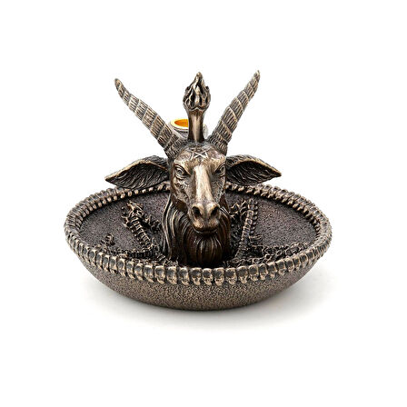 Sabbat Keçisi Baphomet Figürlü Geri Akış Tütsülüğü