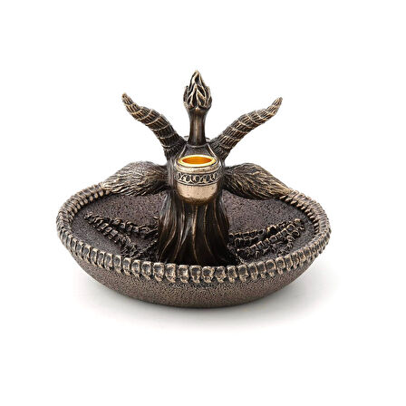 Sabbat Keçisi Baphomet Figürlü Geri Akış Tütsülüğü