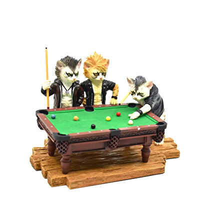 Bilardo Oynayan Punk Kediler Biblosu