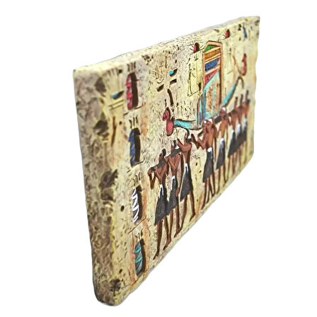 Antik Mısır Kabartmalı Duvar Plaketi
