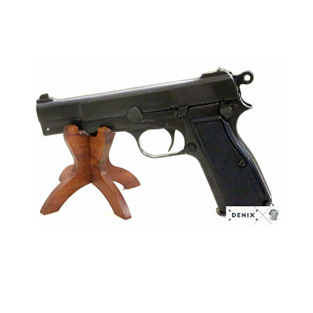 Denix Dekoratif Replika HP /  GP35 Tabanca, Belçika 1935