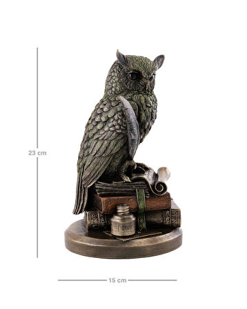 Kitap Üzerinde Baykuş Biblosu 