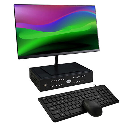 ROWORK MK2 İ5 12400 8GB DDR4 240SSD 27" Monitörlü Set Mini PC