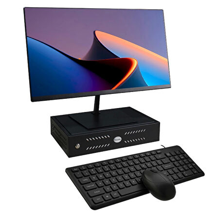 ROWORK MK2 İ5 12400 16GB DDR4 120SSD 21.5" Monitörlü Set Mini PC