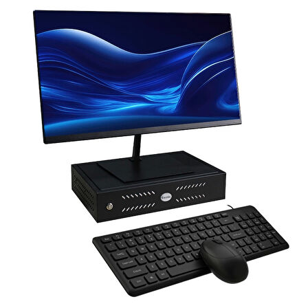 ROWORK MK2 İ5 12400 16GB DDR4 512GB m2 21.5" Monitörlü Set Mini PC