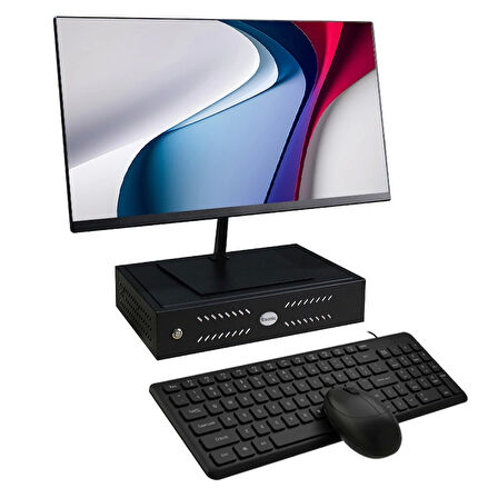 ROWORK MK2 İ5 12400 16GB DDR4 120SSD 24" Monitörlü Set Mini PC