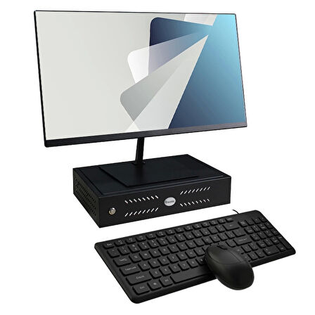 ROWORK MK2 İ5 12400 16GB DDR4 512GB m2 24" Monitörlü Set Mini PC