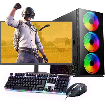 INTEL i3 13100F 16GB 1TB M2 8GB RTX3050 24'' Mon. (Gaming SET)