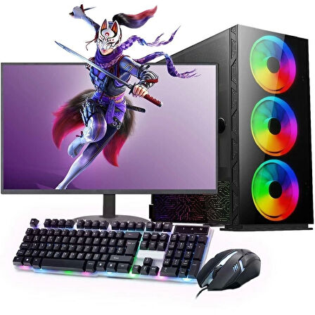 INTEL i3 13100F 16GB 1TB M2 12GB RTX3060 24'' Mon. (Gaming SET)
