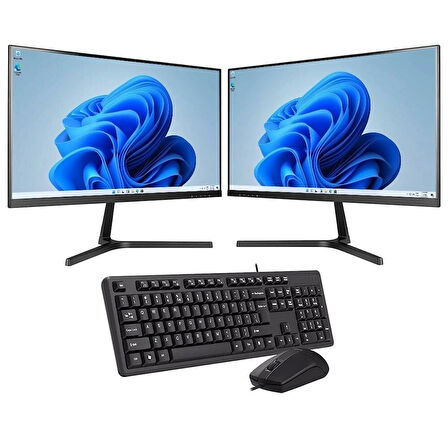 INTEL I5 13400 8GB 120GB SSD Çift 21.5'' Monitörlü Ev ve Ofis Bilgisayarı (Business)