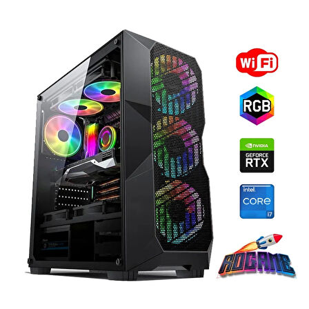 İ7 12700F 32GB DDR4 1TB M2 6GB RTX3050 Oyun Bilgisayarı
