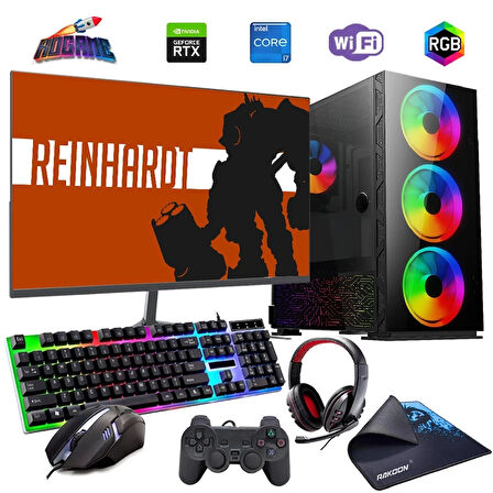 İ7 12700F 32GB DDR4 1TB M2 12GB RTX3060 24" Mon. Oyun Bilgisayarı (Gaming SET)