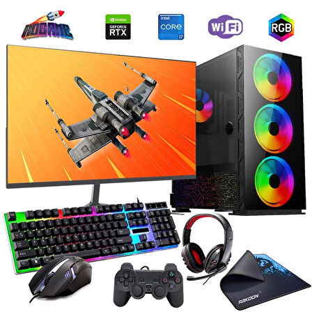 İ7 12700F 32GB DDR4 1TB M2 12GB RTX3060 27" 165Hz Mon. Oyun Bilgisayarı (Gaming SET)