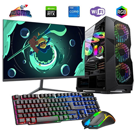 İ7 13700F 16GB DDR4 480SSD 6GB RTX3050 27" 165Hz Mon. Oyun Bilgisayarı