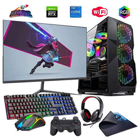 İ7 13700F 16GB DDR4 480SSD 6GB RTX3050 27" 165Hz Monitörlü (Gaming SET)
