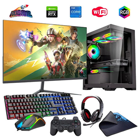 İ7 13700F 32GB DDR4 1TB M2 8GB RTX3050 24" Monitörlü (Gaming SET)