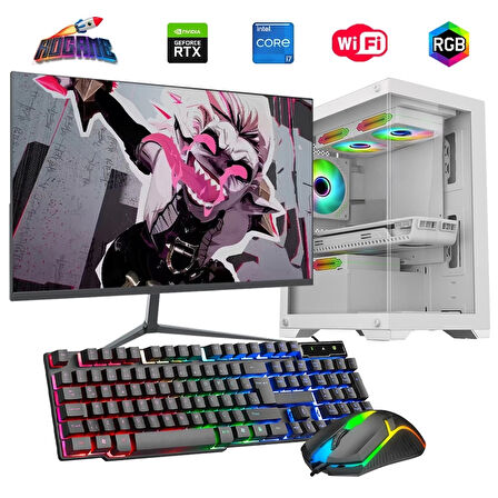 İ7 13700F 32GB DDR4 1TB M2 8GB RTX3050 27" 165Hz Mon. Oyun Bilgisayarı
