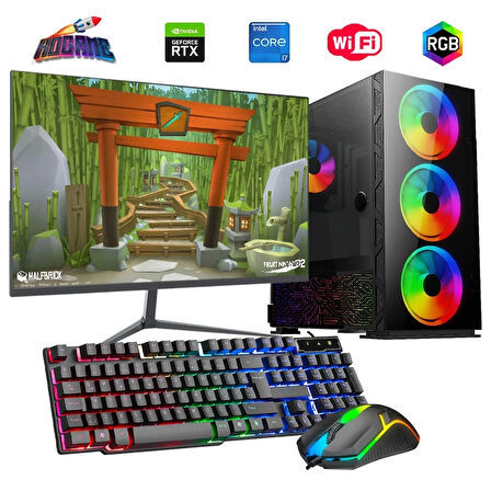 İ7 13700F 32GB DDR4 1TB M2 12GB RTX3060 27" 165Hz Mon. Oyun Bilgisayarı