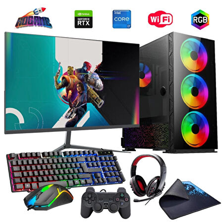 İ7 13700F 32GB DDR4 1TB M2 12GB RTX3060 27" 165Hz Mon. Oyun Bilgisayarı (Gaming SET)