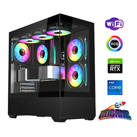 I7 13700F 32GB DDR4 1TB M2 12GB RTX4070 Oyun Bilgisayarı