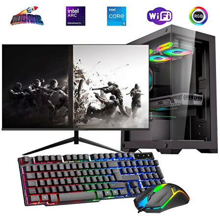 I5 14400F 32GB DDR4 1TB M2 12GB ARC B580 27" 165Hz Mon. Oyun Bilgisayarı