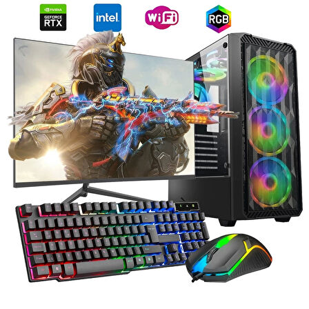 İ7 12700F 16GB DDR4 1TB m2 6GB RTX3050 27" 165Hz Monitörlü Oyun Bilgisayarı