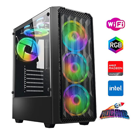 İ7 12700F 16GB DDR4 1TB m2 8GB RX580 Oyun Bilgisayarı