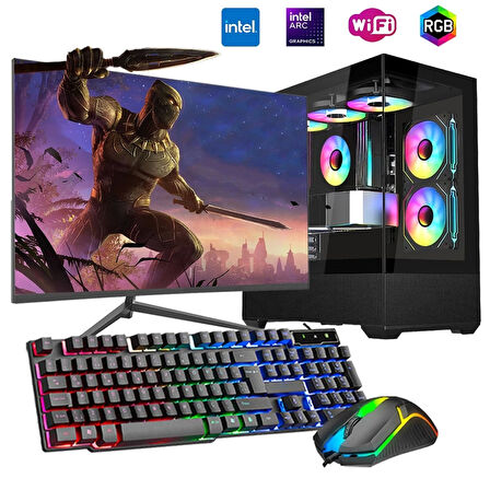 İ7 12700F 16GB DDR4 1TB m2 12GB ARC B580 27" 165Hz Monitörlü Oyun Bilgisayarı