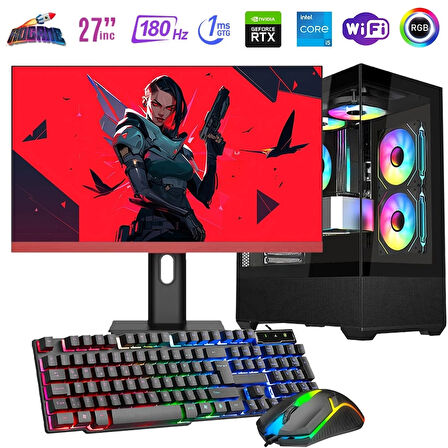 i5 13400F 16GB DDR4 1TB m2 8GB RTX4060 27" 180Hz Monitörlü Oyun Bilgisayarı