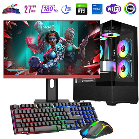 i7 13700F 16GB DDR4 1TB m2 12GB RTX3060 27" 165Hz Monitörlü Oyun Bilgisayarı