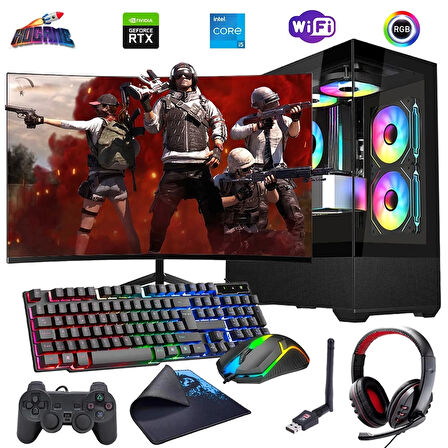 i5 14400F 16GB DDR4 1TB m2 8GB RTX4060 24" 100Hz Monitörlü Oyun Bilgisayarı (Gaming SET)