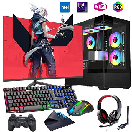 i7 14700F 16GB DDR4 1TB m2 12GB ARC B580 27" 165Hz Monitörlü Oyun Bilgisayarı (Gaming SET)