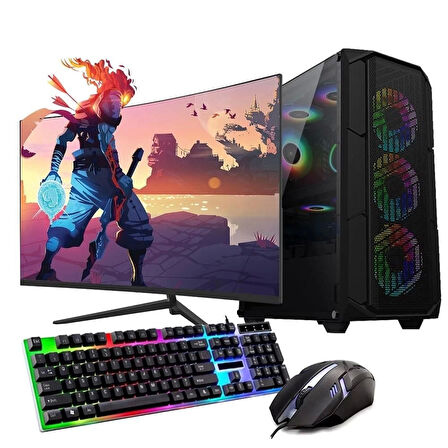 Ryzen5 5600 32GB 1TB M2 8GB RTX3050 27'' Mon. Oyun Bilgisayarı (Gaming Set)