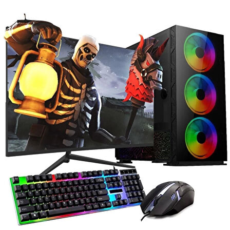 Ryzen5 5600 16GB 1TB M2 12GB RTX3060 27'' Mon. Oyun Bilgisayarı (Gaming Set)