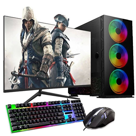 Ryzen5 5600 32GB 1TB M2 12GB RTX3060 24'' Mon. Oyun Bilgisayarı (Gaming Set)