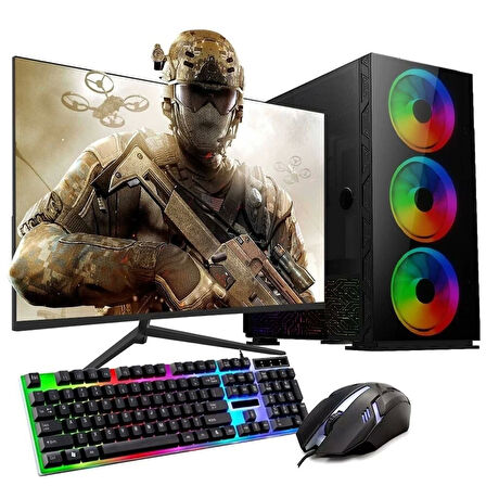 Ryzen5 5600 32GB 1TB M2 12GB RTX3060 27'' Mon. Oyun Bilgisayarı (Gaming Set)