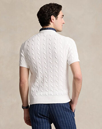 Polo Ralph Lauren Yuvarlak Yaka Saç Örgü Triko