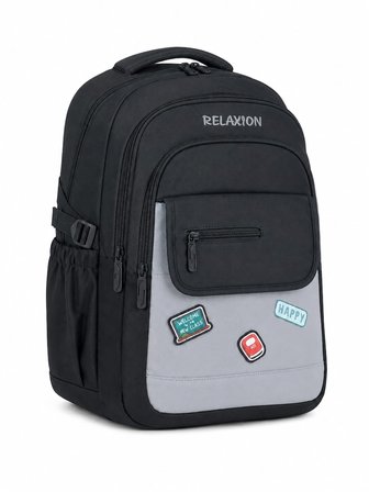 RELAXION Ergonomik Tasarım Sırt Destekli Su Geçirmez Kumaş Büyük Boy Okul Günlük Spor Kullanım Sırt 