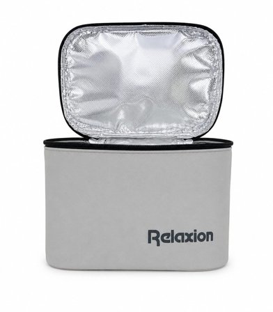 Termoslu Relaxion Beslenme Çantası AÇIK GRİ