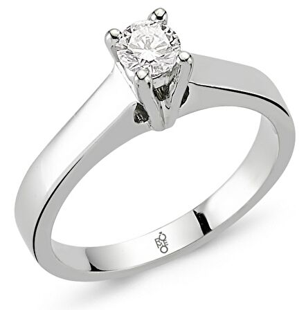 Romeo Pırlanta 0.18 Ct Tektaş Yüzük RM-10008