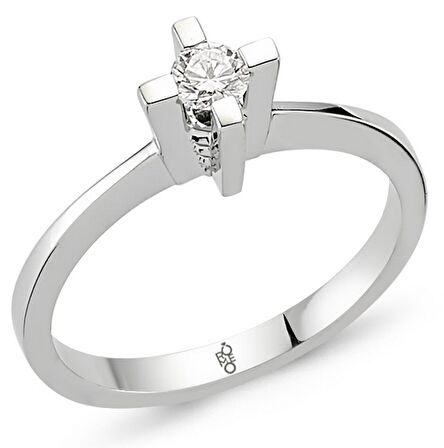 Harem Altın Romeo Pırlanta 0.18 Ct Tektaş Yüzük RM-10024